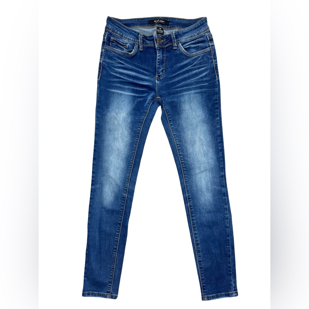 Y2k Wax Jean Womens Mid Rise Skinny Jeans